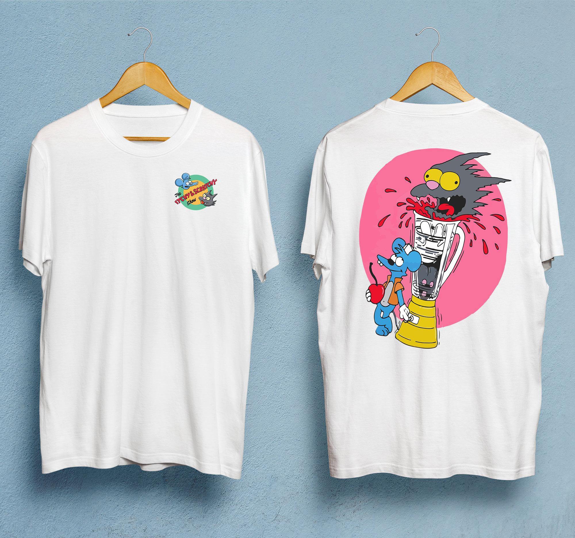 

Scratchy Blend TShirt Summer Mens and Womens Loose and Breathable Tshirt Top S