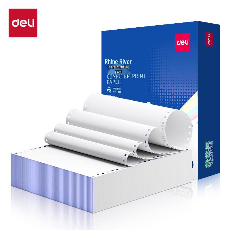 Deli Rhine L241-4 Continuous Form Paper