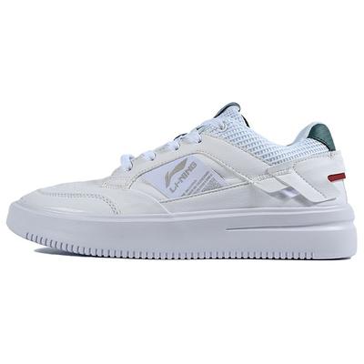 Scarpe da Skate Basse Comode Semplici Antiscivolo Resistenti all'Usura Sneakers Uomo Bianco Blu AGCQ243-1