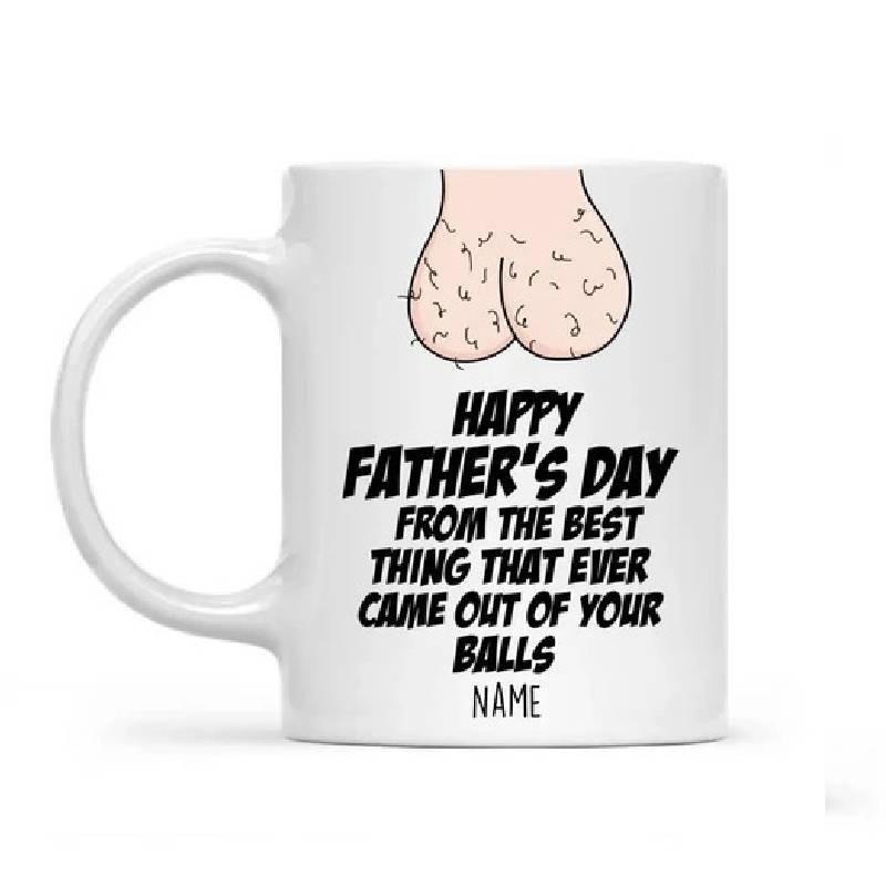 

Печать на кружках Керамическая кружка 11 унций Юмористический подарок на День отца Кофе Термостойкий Чай белый