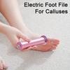 Electric Foot Callus Remover Ergonomic Pedicure Machine Foot Grinder Portable Foot Exfoliator Dead Skin Remover with Replacement Sandpaper