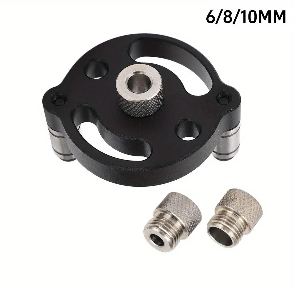 Aluminum Alloy Woodworking Dowel Center and Vertical Drilling Tool (3-10mm)
