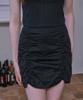LULUCHOU Shirring Skirt - Black