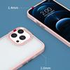 For iPhone 16 Pro Clear Phone Case PC+Silicone Shockproof Back Cover