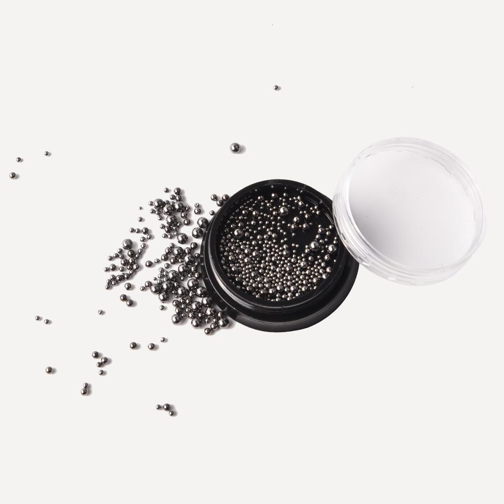 Buy Steel Ball Nail Art Metal Color Electroplated Steel Ball Set 6