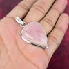 Rose Quartz Jewelry, 925 Solid Sterling Silver Pendant Handmade Gemstone Jewelry, Gifts For Wife Brand New Pendant