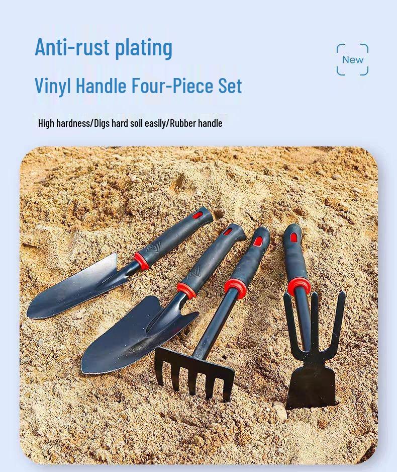 Tide-Chaser Kids' Beach Play Set: Includes Sand Shovel, Rake, Clam & Crab Tools.