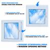Okno Pcv Antracyt 70X70 Lewe, Nowe 700X700 Mm Rozwierno Uchylne, Dwuszybowe