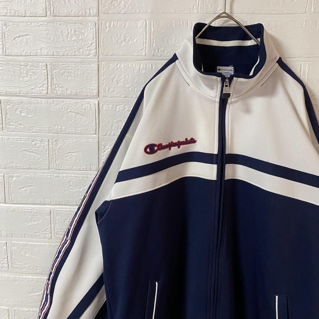 [USED] Champion 90s Goldwin Track Jacket, Multicolor