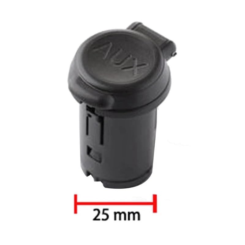 WEXARO Car USB AUX Interface Adapter Auxiliary USB Plug Socket for Peugeot, Citroen Car 96647952XT 96671143XT Audio Parts