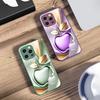 Apple Golden Leaves For iPhone 16 E 15 14 13 Plus 12 Mini 11 Pro Max XR Xs Max 16E X 7 8 6 6S 2022 Tempered Glass Phone Case