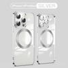Fashion Magnetic Case for 14  Magsafe Transparent Cover for IPhone 14 13 12 11 Pro Max 14 Plus Plating Clear Soft Silicone Wireless Charging Cover