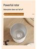 Rechargeable Luxury Stainless Steel Automatic Stirring Coffee Cup - Portable USB Essential for the Lazy