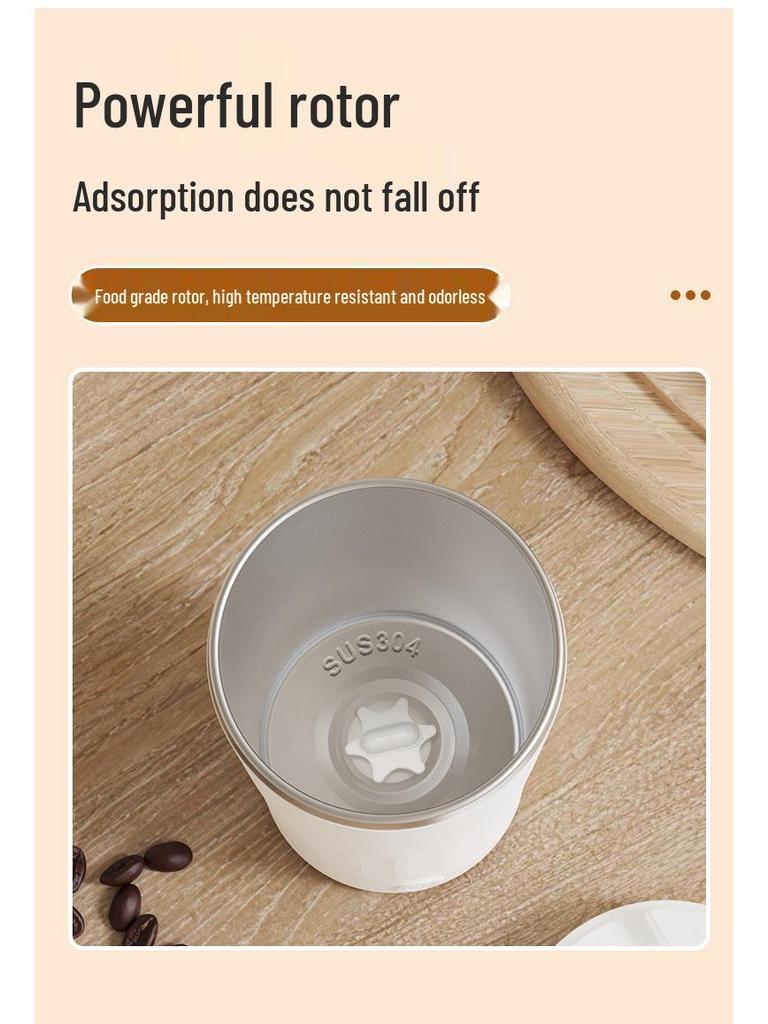 Rechargeable Luxury Stainless Steel Automatic Stirring Coffee Cup - Portable USB Essential for the Lazy