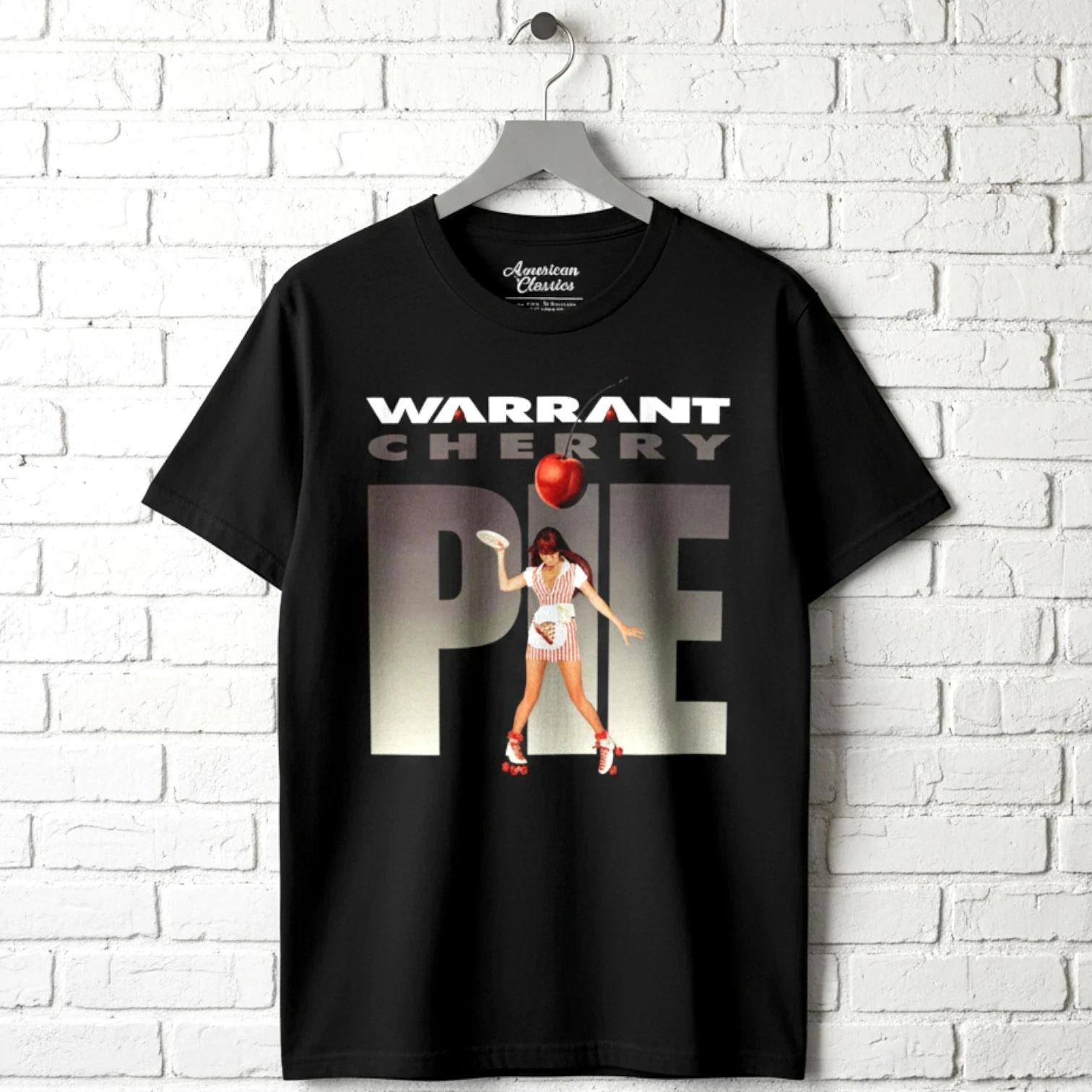 Мужская черная футболка Warrant Cherry Pie XXL