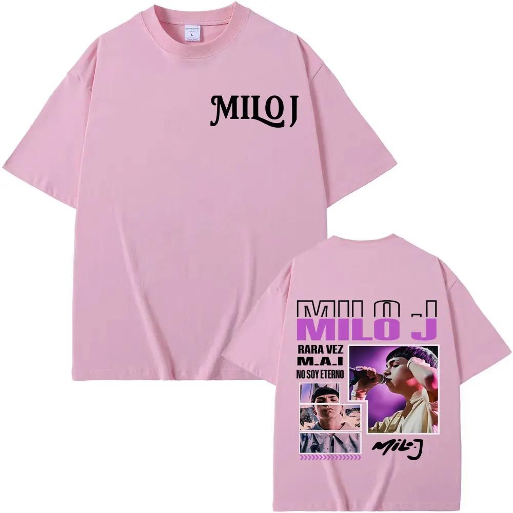 Milo J Rapper La Vida Era Mas Corta New Album TShirt Mens Vintage 90s Pop Music Bestselling Oversized Streetwear TShirt