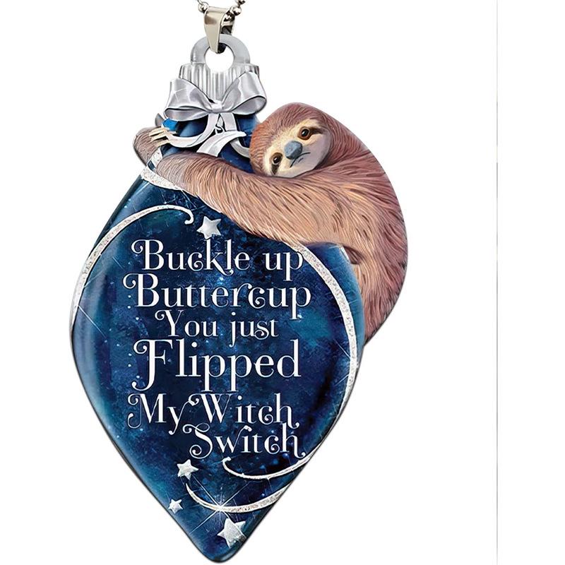 Blue Moon & Dragon Valentine's Hanging Ornament for Home Decoration
