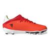 Adidas MG Round Toe Lace-Up Durable Low-Top Soccer Shoes Kids Soccer Shoes Red FY3261