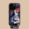 HSR Himeko Matte Surface Magsafe Mobile Phone Case for iPhone 17 16 15 14 13 12 11 Air Pro Max Plus Colorful Cover