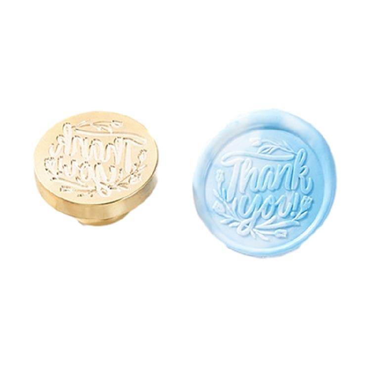 Sealing Wax Stamp English Series Wax Seal Stamp for Gift Wrap Scrapbooking Decor