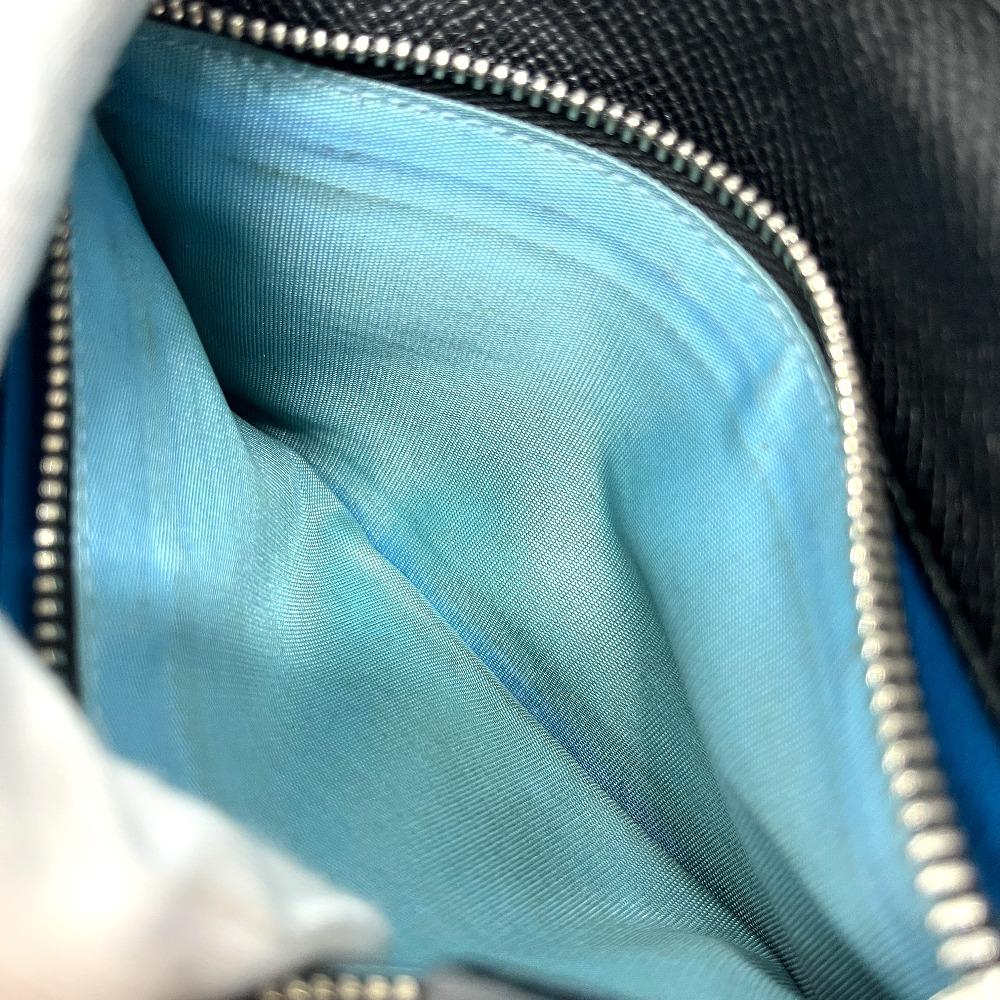 BVLGARI 33745 Bulgari Bulgari Logo Clip Bi-fold Wallet Long Wallet Leather Black