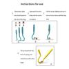 3Pack Flea Remover Hook Tick Remover Tweezer Tick Pull Pet Cat Dog Tick Clamp Accessaries Pet Mite Flea Extractor Dog Accessarie