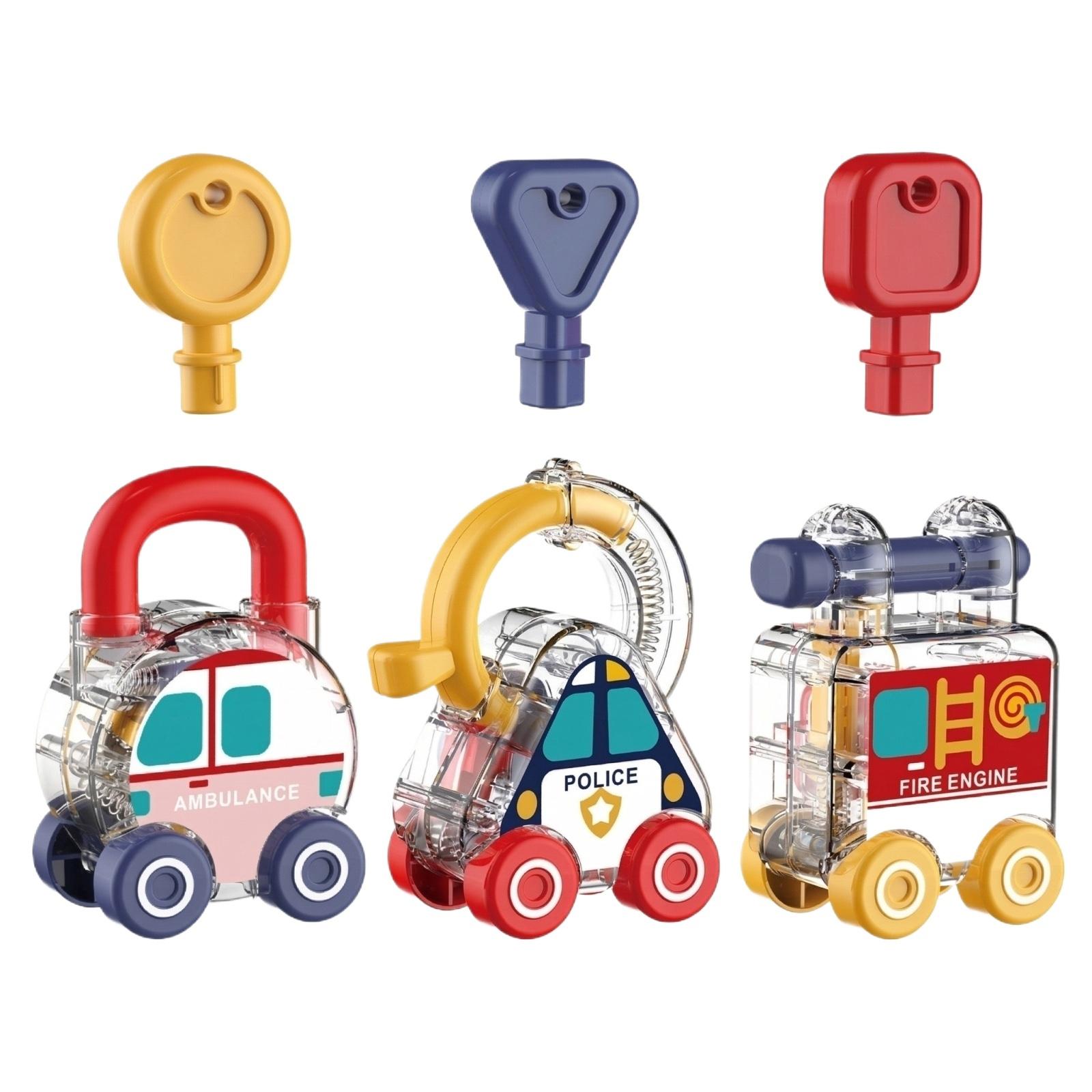 Lock And Key Toy Shape Matching Unlock Learning Toy For Kids
