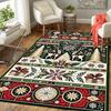1Pc Christmas Nutcracker Tradition Rug Office Carpet Indoor Outdoor Doormat Nonslip Soft And Comfortable Living Room Christmas Halloween Gift D91812