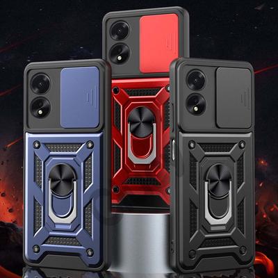 Pentru OPPO A38 4G A18 A78 A98 Carcasă blindată rezistentă la șocuri pentru OPPO A54 A74 4G 5G Suport magnetic pentru mașină Husa de protecție pentru inel