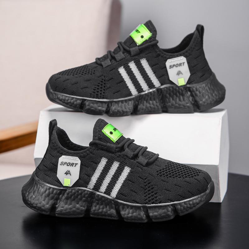 28-39 Dětské nadměrné velikosti Lehké Jednoduché Stylové Prodyšné Síťované Ležérní Sportovní Obuv Běžecká Obuv