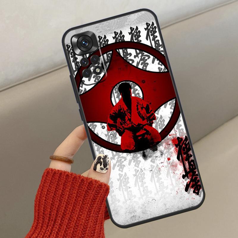 Oyama Kyokushin Karate Case For Xiaomi Redmi Note 11 12 8 9 10 Pro 8T 9S 10S 11S Redmi 9A 9C 10 10A 10C Cover