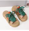 Women's Spring and Summer New Lightweight Casual Thick Soled Retro Beach Roman Sandals