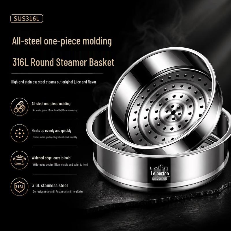 Laiboton 316L Stainless Steel Steamer Rack
