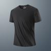 Large Size Ice Silk Loose Breathable Casual T-shirt Men's Outdoor Casual Sports Quick-drying Short Sleeves