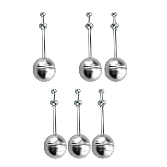 Stainless Steel Tea Infuser with Long Handle Reusable Loose Leaf Tea Strainer