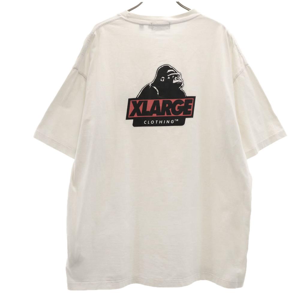 Xlarge Back Logo Short Sleeve T-shirt XL White Men's Used