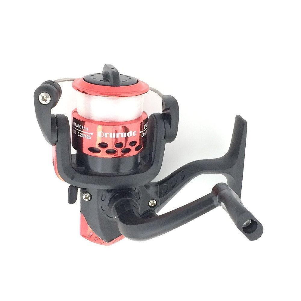 

[Orld Fishing Gear] Reel puchi200 Family Fishing Ideal for Beginners Easy Fishing Spinning Reel with Convenient Line that Can Be Used as-is Spining