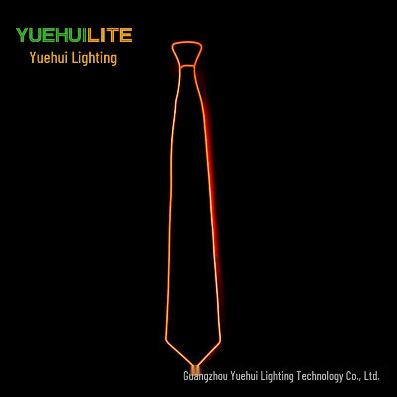LED Glowing Party Tie for Prom, Bar, Festival, Nightclub & Waitstaff
