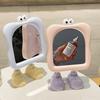 Free Standing Big Eyes Makeup Mirror Sturdy Ornament Cute Desktop Mirror Detachable Stand Firmly Funny Cosmetic Mirrors