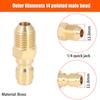 High Pressure Water Gun Water Pipe Quick Connector Car Washing Machine Water Outlet Accessories