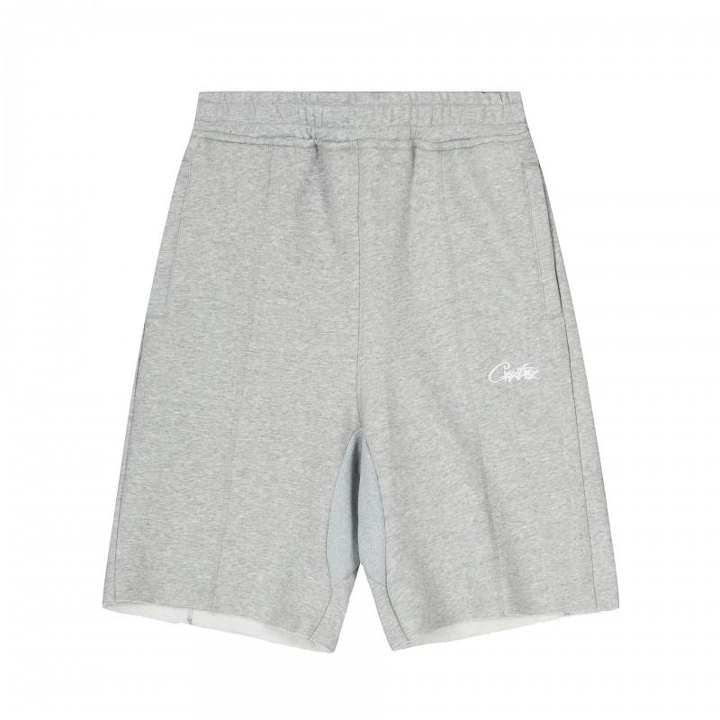 Corteiz Streetwear Short Pants Men Women Alcatraz Ship Print Loose Fit Cotton Shorts