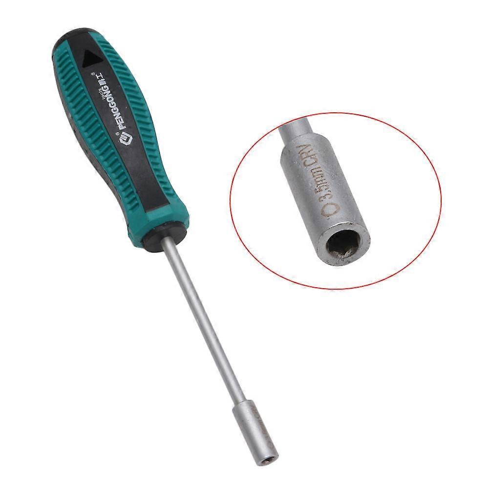 Metal Socket Driver Wrench Screwdriver Hex Nut for Key Nutdriver Hand Tool 8mm  Rose