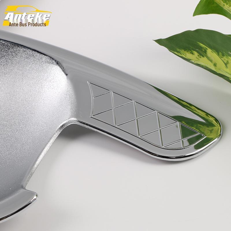 14-Piece Vios Door Bowl Electroplated Anti-Scratch Covers - Protective Film Decoration Frame