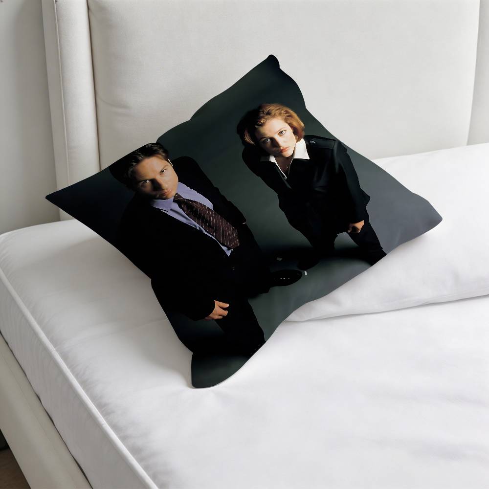 The Fantastical XX Files Cool Fashion Square Pillow Case Durable Throw Pillow Cover for Sofa Couch Chair