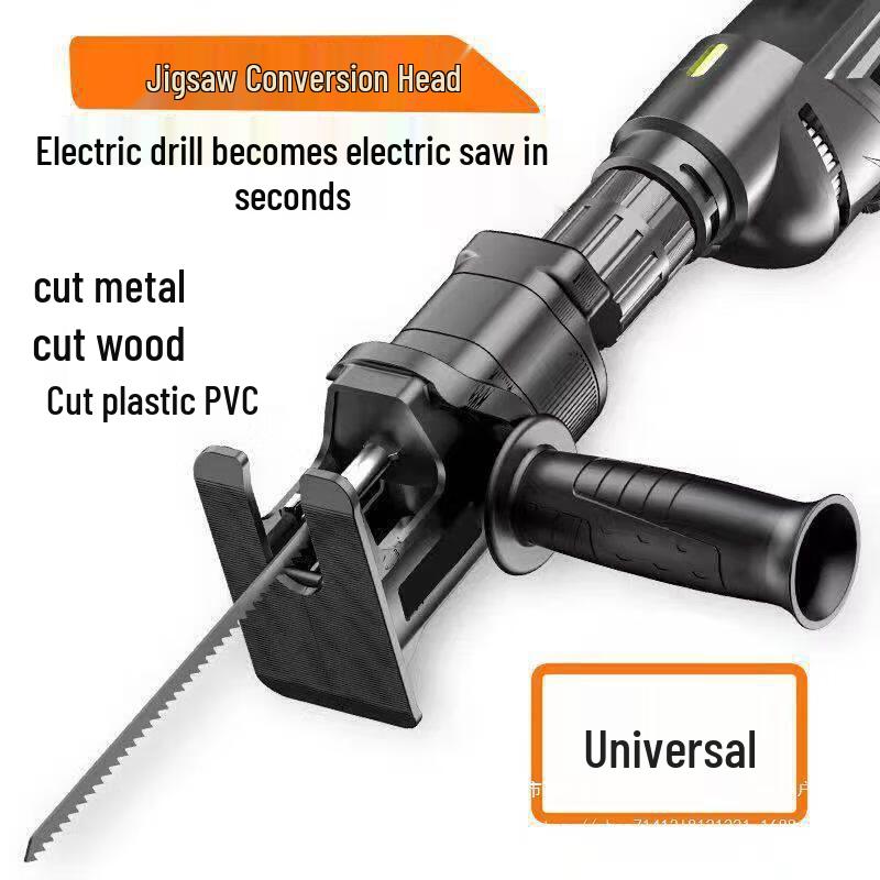 Electric Drill to Reciprocating Saw Adapter Kit