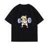 New Arrival Mens Clothes Tee Shirt Homme Graphic TShirts Men Tshirt for Men Ropa Hombre Sailor Moon Lifting Iron Fitness
