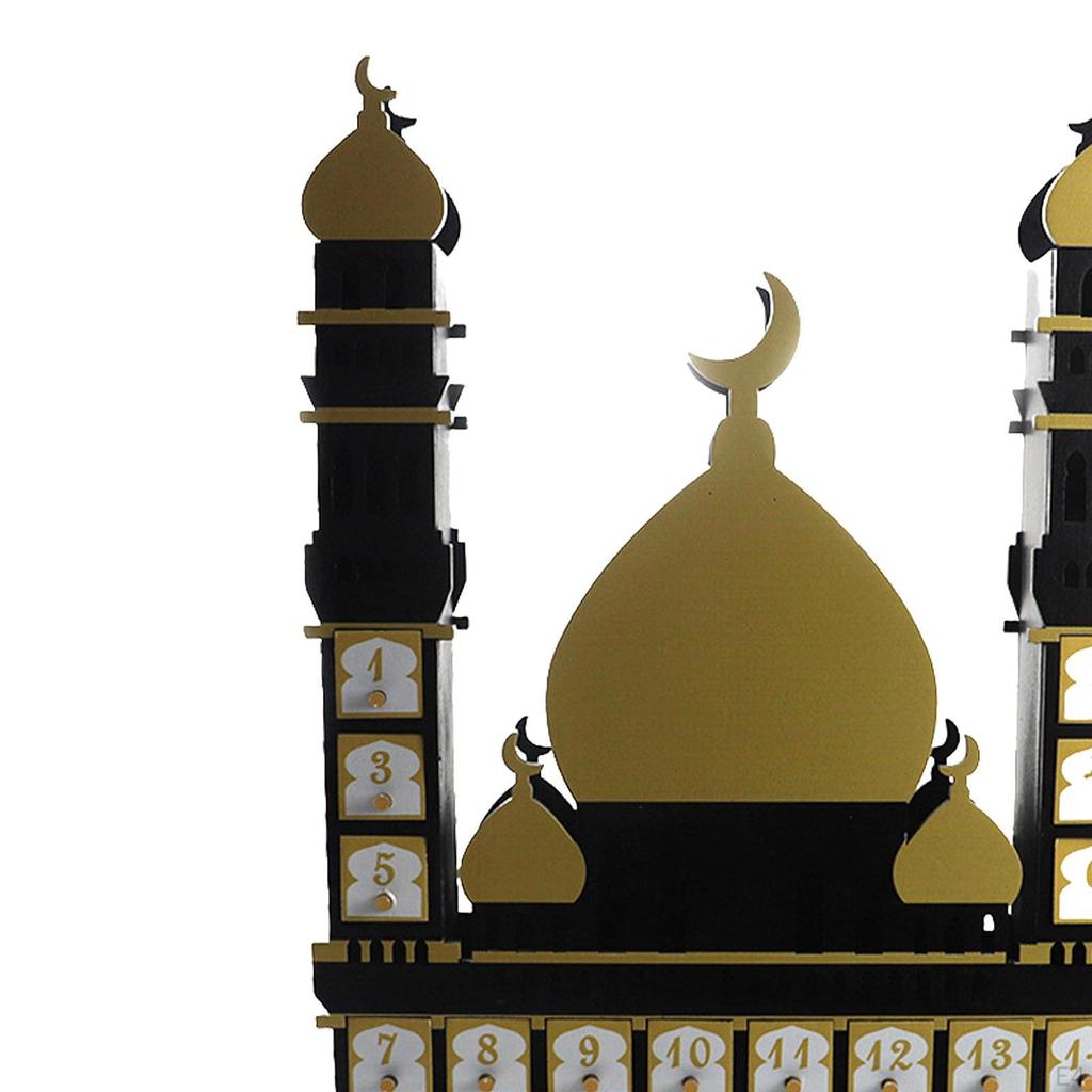 Festive Ramadan Calendar with LED Lights
