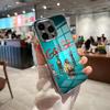 Gorillaz Band Anime Phone Case For IPhone 17 Pro Max 15 Pro 16 14 Plus 12 13 Mini 11 Pro Shockproof Electroplated Glass Cover