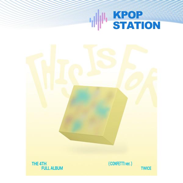 

[Предварительный заказ] (+магазин подарков) TWICE - 4-й альбом [THIS IS FOR] (КОНФЕТТИ вер.)