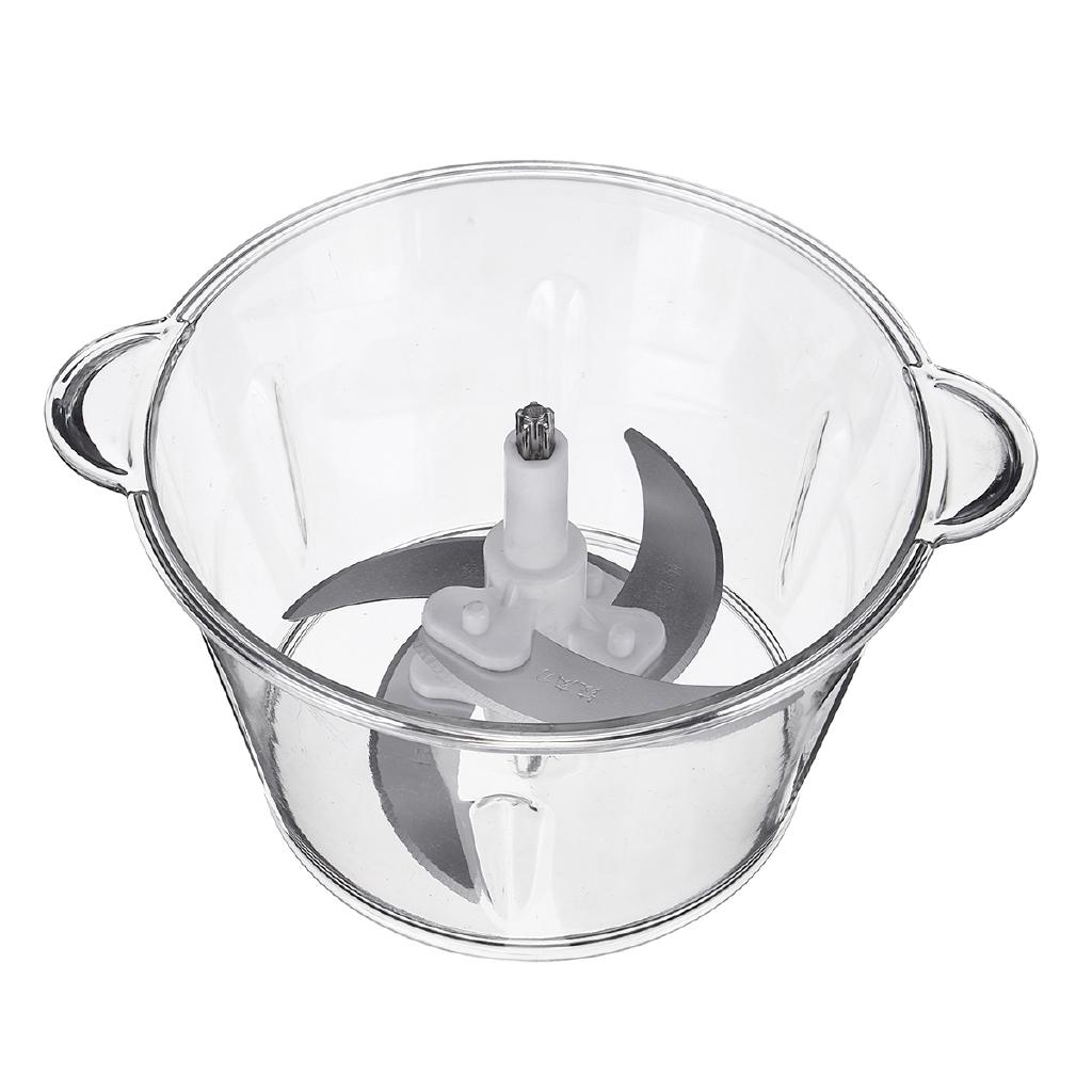 Haushalt Elektrisch Doppelte Geschwindigkeit Küche Fleischwolf Zerkleinerer Reibe Lebensmittelzerkleinerer Edelstahl Elektrisch 2L